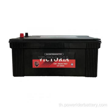 12V 180AH N180 195G51 แบตเตอรี่ตะกั่วกรดสำหรับงานหนักเริ่มต้น